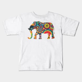 Aesthetic Funny Elephant Kids T-Shirt